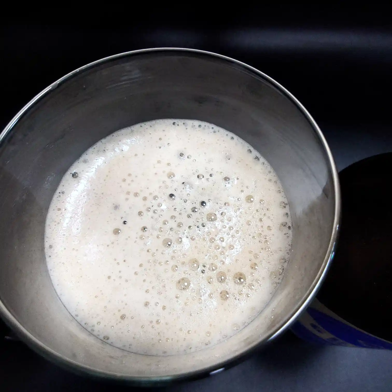 飲み比べ|液色の違い(こげ茶〜黒のグラデーション) 2種類の黒系ビールの液色を比較 濃いこげ茶のグラデーションと透明感 自宅撮影