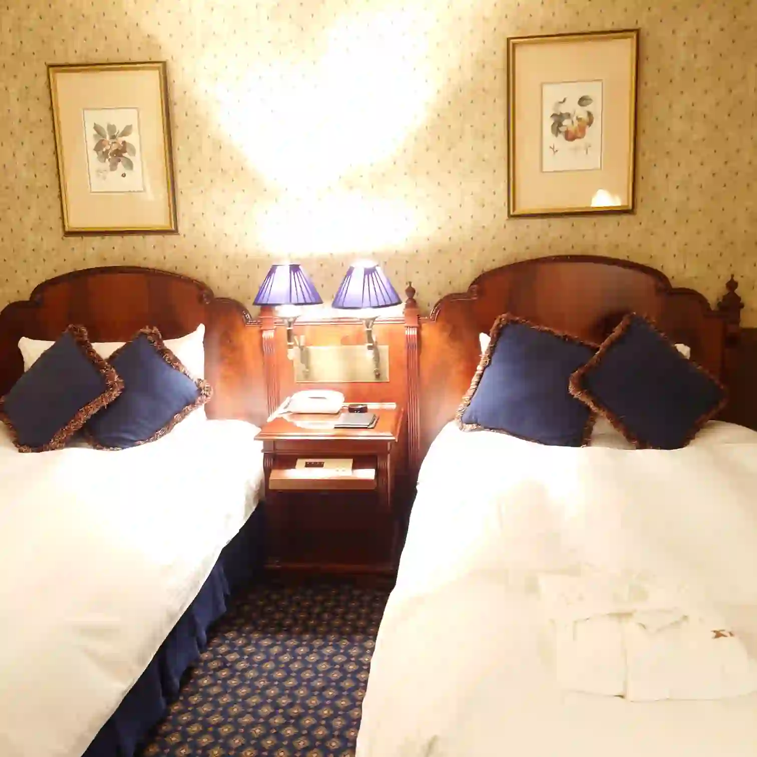 エクシブ蓼科 スイートルームの巨大な2ベッド