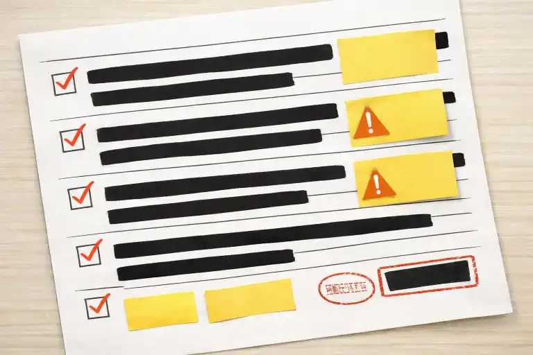 告知書の記入詳細