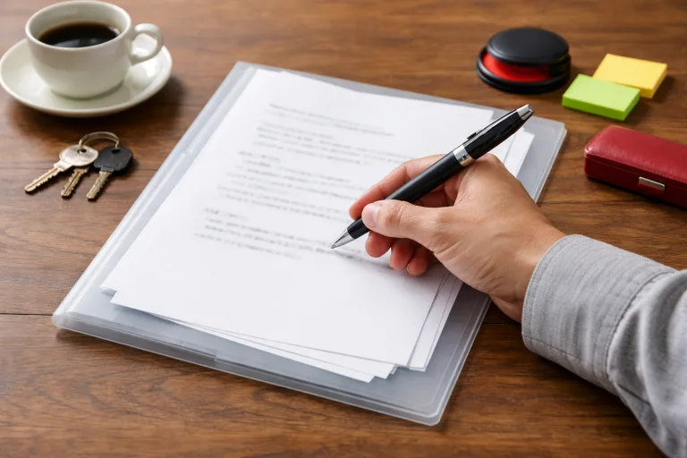 要望書と物件状況等報告書