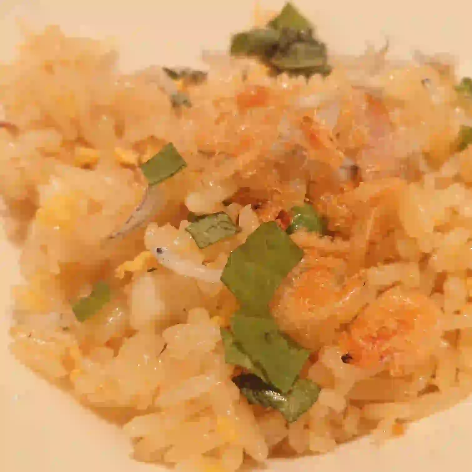 シラスと桜エビのチャーハン