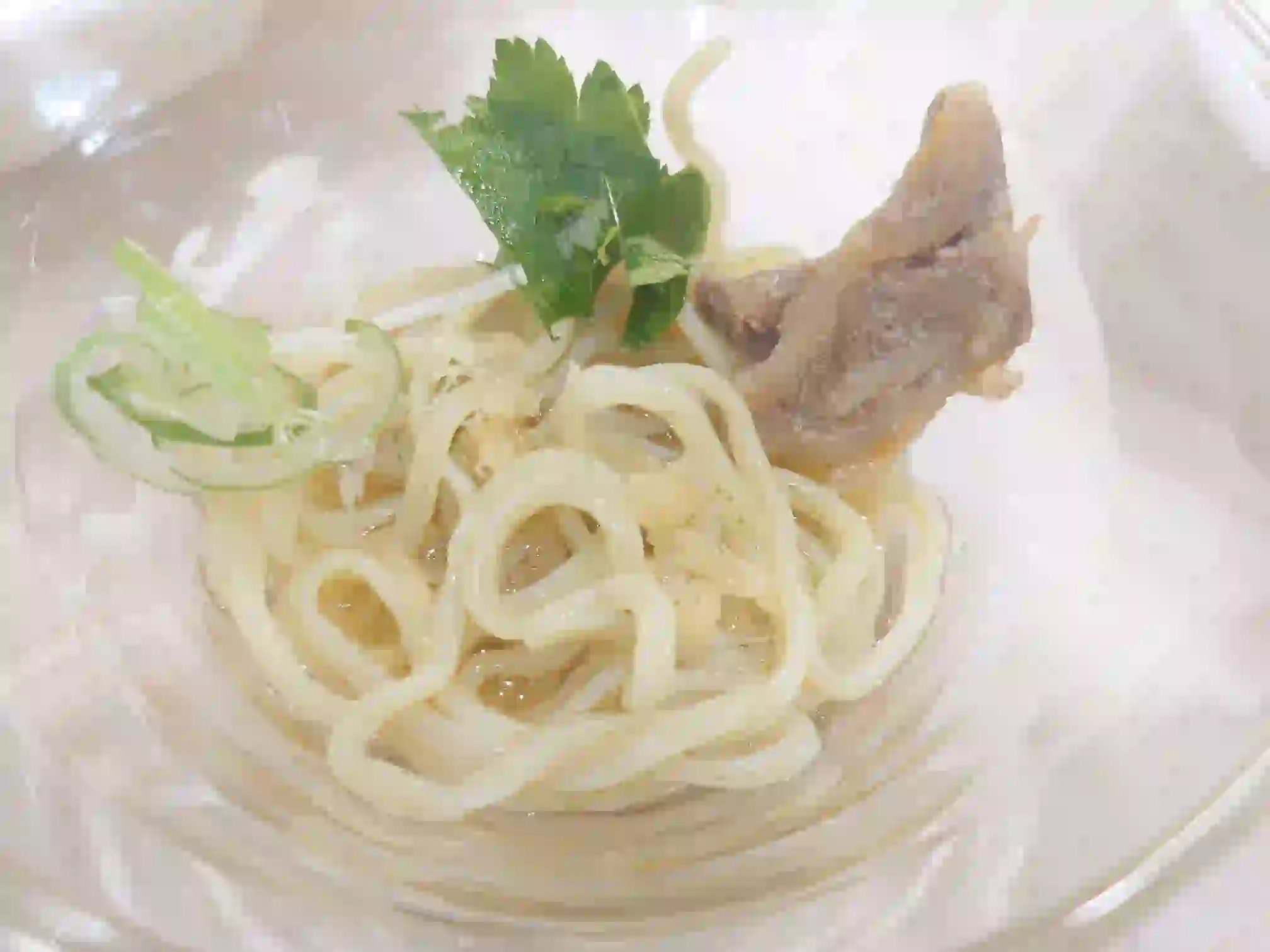 日本の宿 古窯の朝食でいただく山形名物 鳥中華