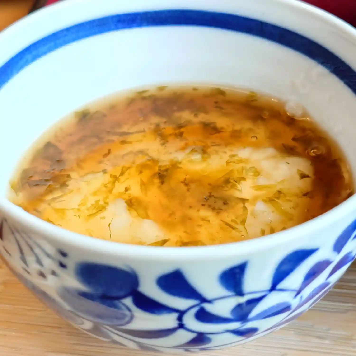 エクシブ伊豆黒潮朝食の魚介の旨みを感じるあら磯汁