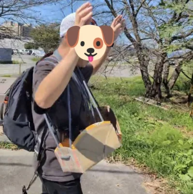 上諏訪へ向かう途中で酒を飲む前から木遣り唄を披露するモイ