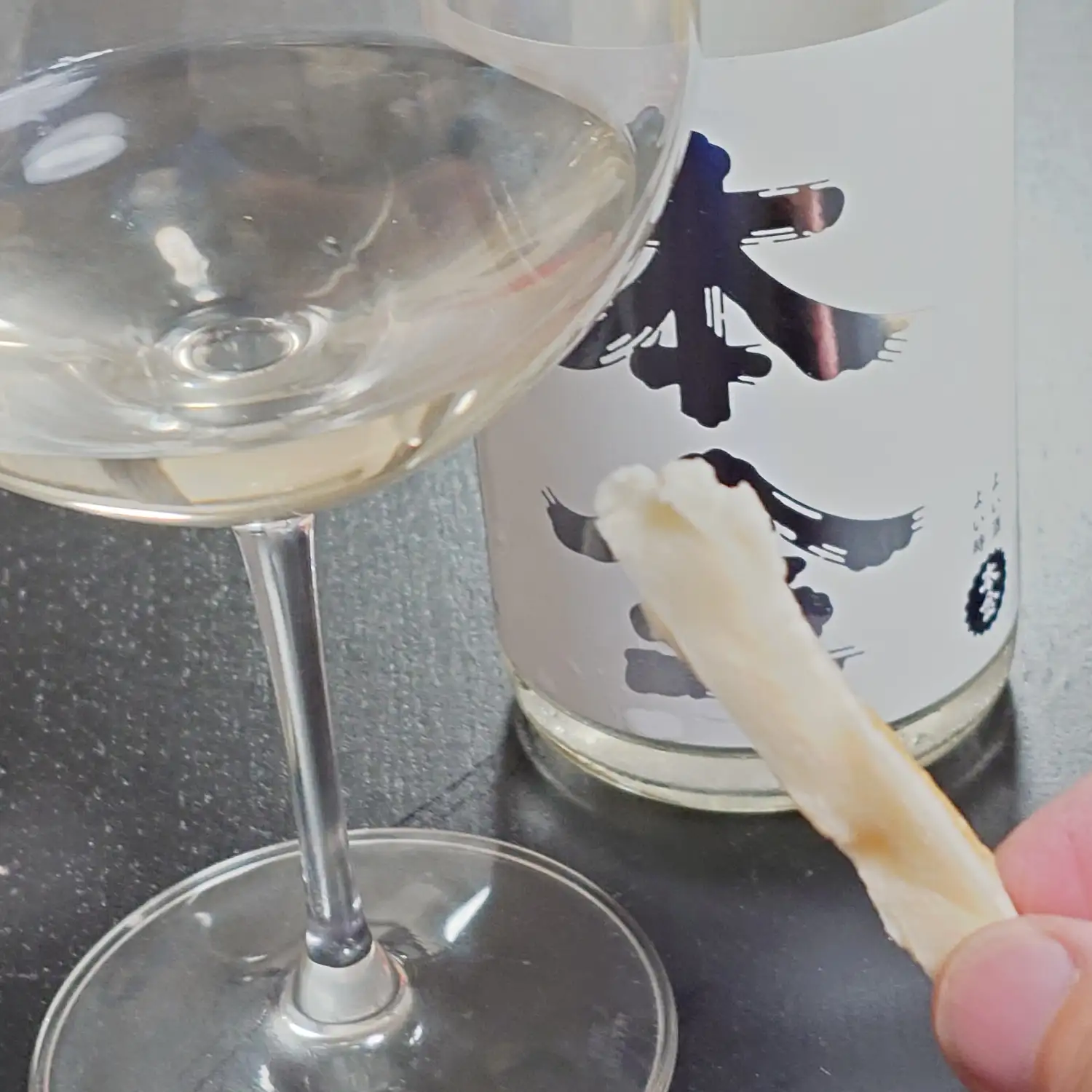 本金 雨あがりの空と ペアリング 本金 雨あがりの空ととツルヤのフルーツチーズサンド信州りんご